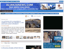 Tablet Screenshot of noticias.alianzanews.com